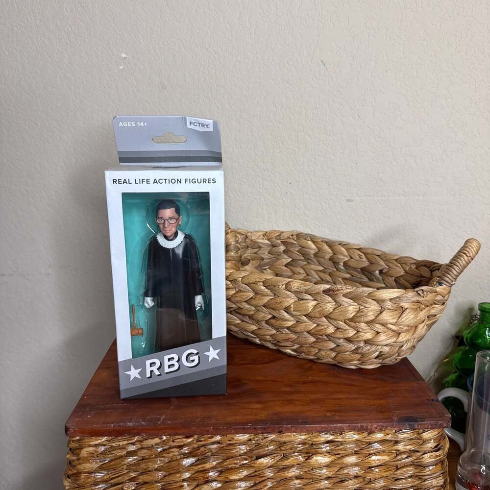 Justice Ruth Bader Ginsburg RBG Action Figure Doll NIB Collectible